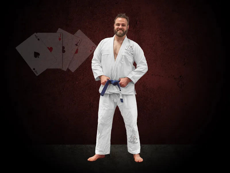 Coach Luke Wear of Aces Jiu Jitsu Club