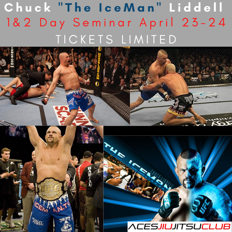 Chuck Liddell MMA seminar at ACes Jiu Jitsu Club UFC Champ Chuck Liddell MMA seminar at Aces Jiu Jitsu Club